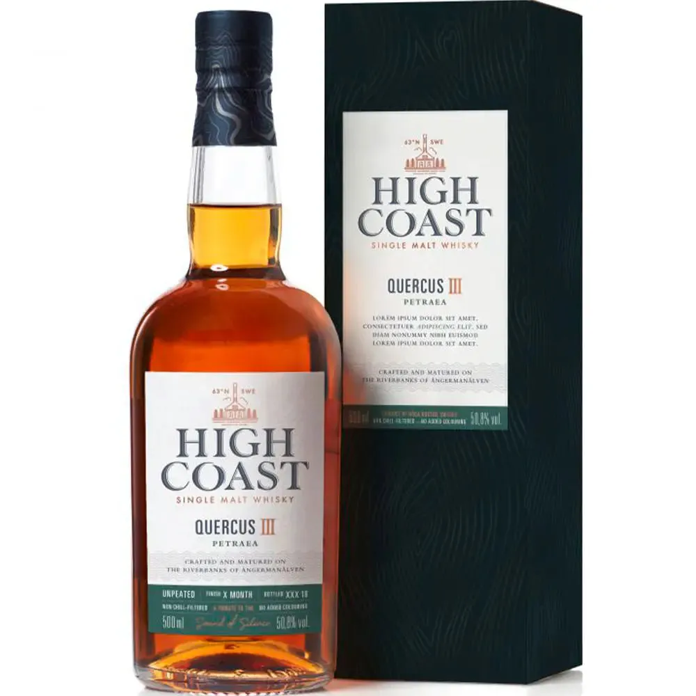 High Coast Box Quercus III Petraea 50.8 % 0,5L FL