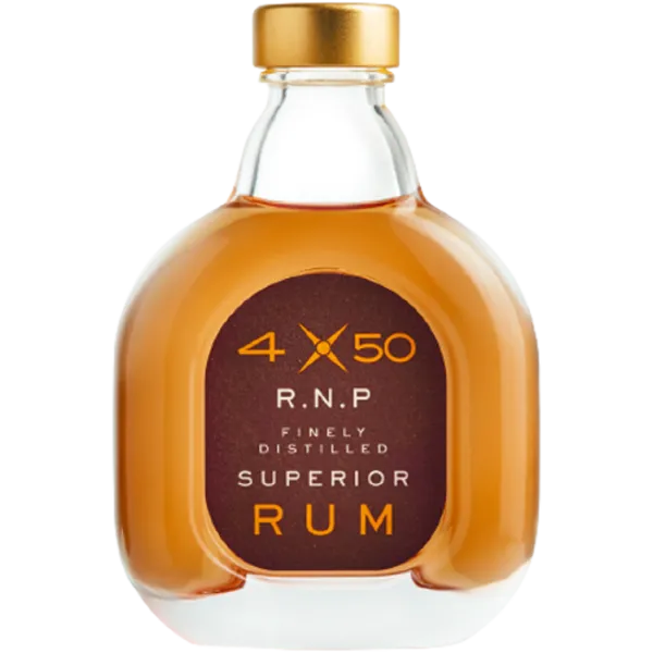 4×50 R.N.P Finaly Distilled Rum 40,5% Vol., 0,05 Liter4x50