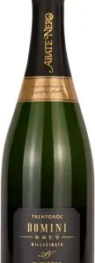 Alternative view of Abate Nero – Trentodoc “Domini” Brut Millesimato 2018
