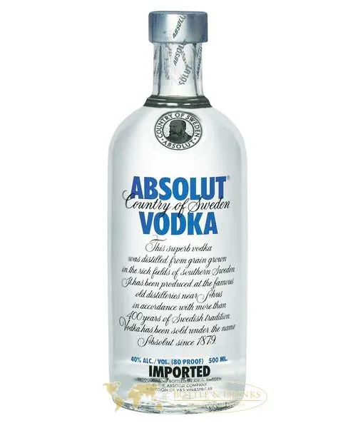 Absolut Blue Vodka 0,50 Liter – Bild 2