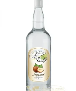 Alpenschnaps Steinbeisser Haselnuss 1,0 Liter