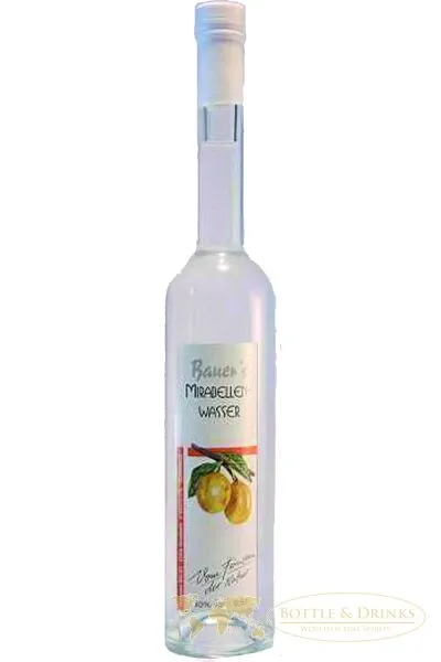 Bauer Mirabellenwasser 40 % 0,5 Liter – Bild 2