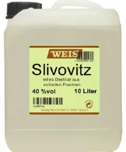 Elztalbrennerei Georg Weis Slivovitz 40% (10130) 10 Liter Kanister