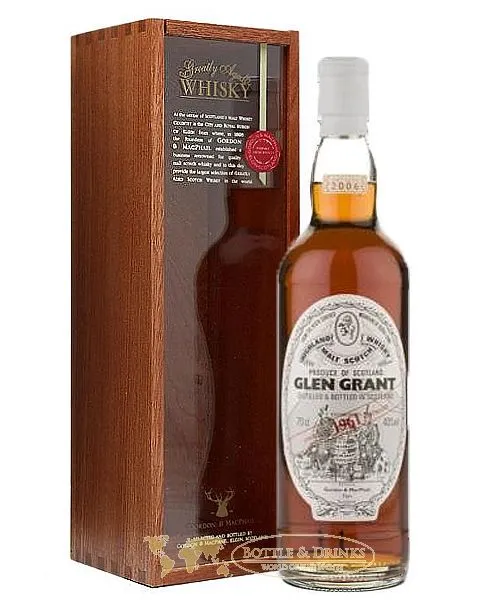 Glen Grant 1961 Gordon & MacPhail 0,7 Liter – Bild 2