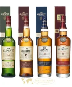 Alternative view of Glenlivet Collection 4 x 0,2 Liter in Geschenkpackung