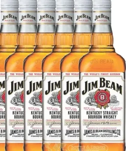 Jim Beam Bourbon Whiskey USA 6 x 1,0 Liter