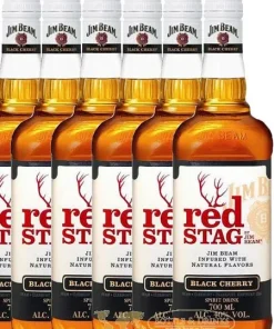 Jim Beam Red Stag Black Cherry 6 x 0,7 Liter
