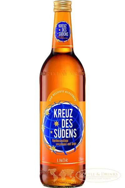 Kreuz des Südens Aprikosen Likör verfeinert mit Rum 0,7 Liter – Bild 2