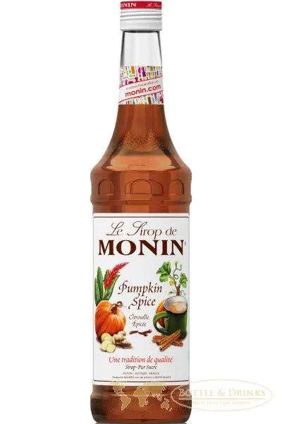 Monin Pumpkin Spice würziger Kürbis 1,0 Liter (0,7 Liter) – Bild 2
