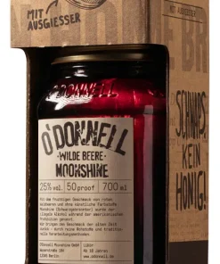 O’Donnell Moonshine Kombiset Wilde Beere Alk.25vol.% 0,7l inkl. Ausgießer