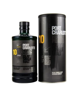 Alternative view of Port Charlotte 10 Jahre Heavily Peated mit Tube