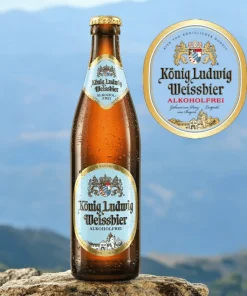 Alternative view of König Ludwig Weissbier Alkoholfrei 0,5l – Der erfrischende Genuss ohne Alkohol