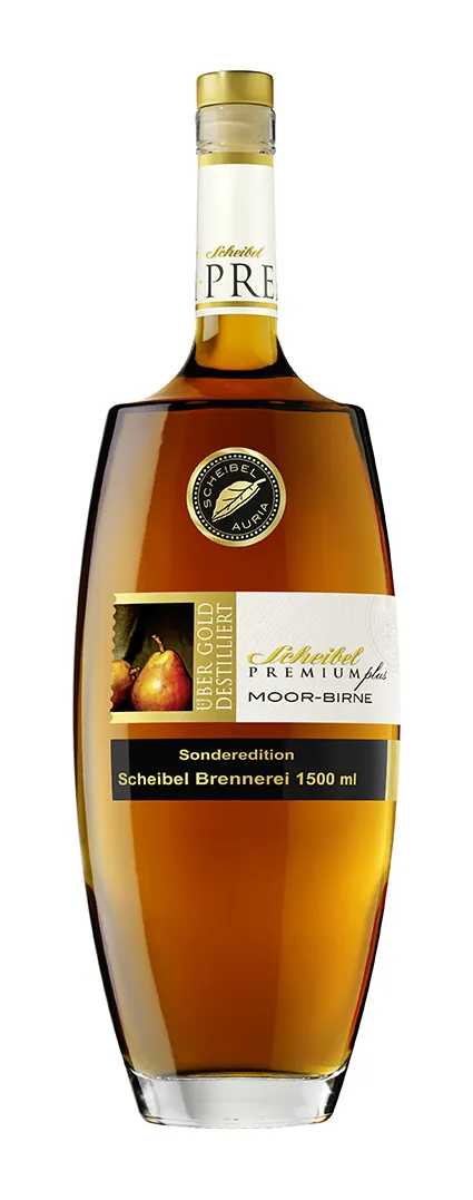Scheibel PremiumPlus Moor-Birne Alk.40vol.% 1,5l Magnum – Bild 2