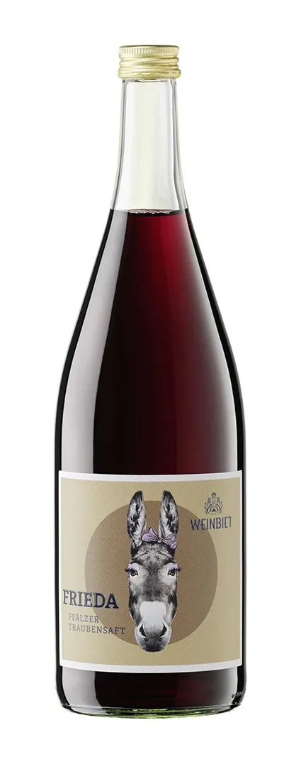 Weinbiet eG – „Frieda“ Roter Pfälzer Traubensaft 0,975l – Bild 2