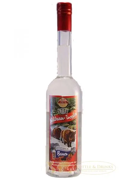 Wildsautropfen Himbeere Platinflasche 0,5 Liter – Bild 2