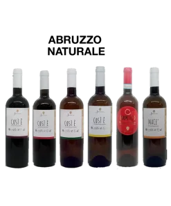 Abruzzo Naturale: Così è rosso – Così è Rosato – Così è Sauvignon – Così è Trebbiano – Impeto Cerasuolo d’Abruzzo – Macè Bianco