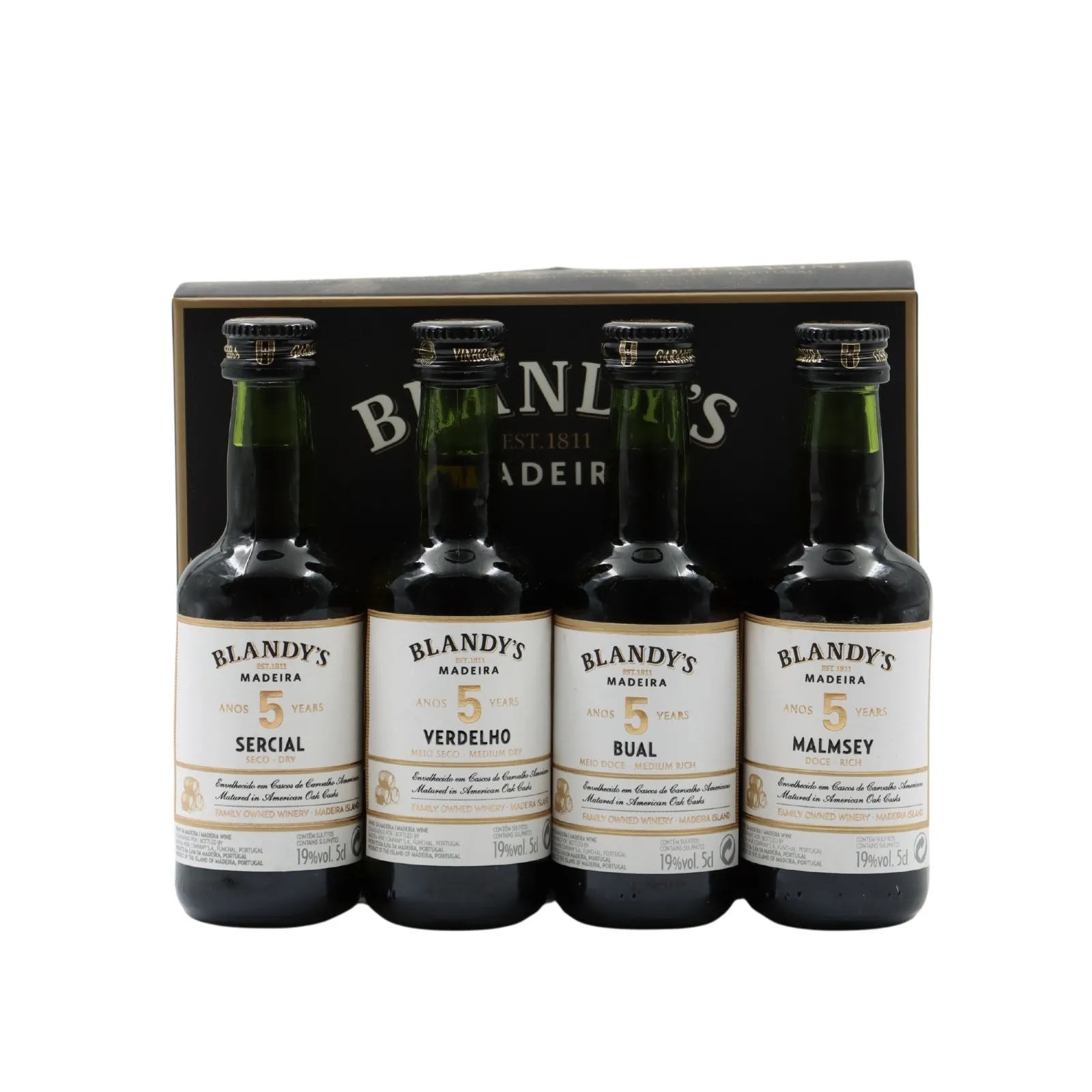 Blandys 4 Madeira Selection Pack 50ml-200 ml