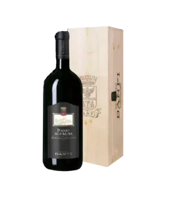 Alternative view of Brunello di Montalcino DOCG “Poggio alle Mura” 2015 Magnum – Banfi