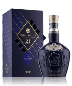 Chivas Regal 21 Years Royal Salute Whisky 40% Vol. 0,7l in Geschenkbox