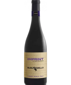 Alternative view of Imprint Susumaniello Salento IGT 2020 – A Mano Wine