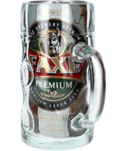 Alternative view of Faxe + Glas 5% 1L DS