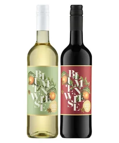 WINTER-PAKET Blumenwiese Glühwein Weiß-Rot 2×0,75L