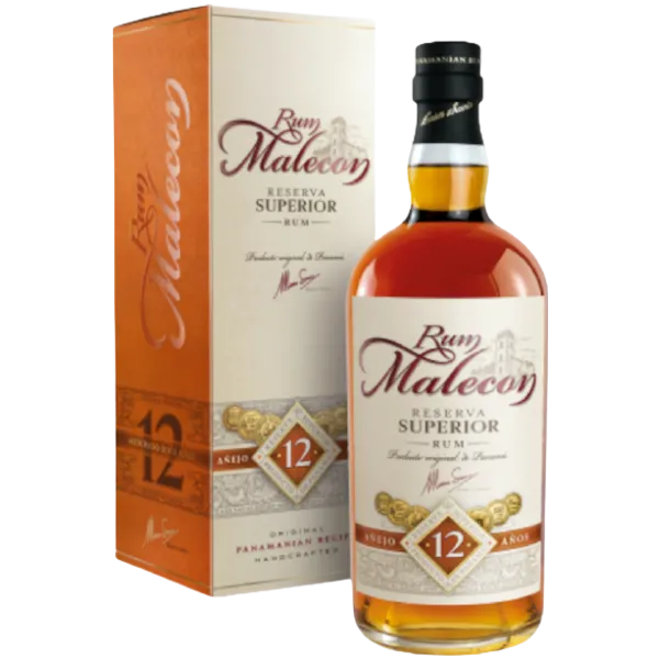Rum Malecon Reserva Superior 12 Years 40,0% Vol., 0,7 LiterRum Malecon