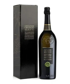 Alternative view of Valdobbiadene Prosecco Superiore Brut Cuvée del Fondatore Graziano Merotto Millesimato Jeroboam Astucciato DOCG Merotto