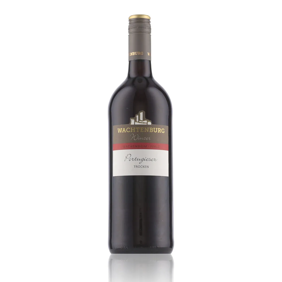 Wachtenburg Winzer Portugieser Rotwein 2019 12% Vol. 1l – Bild 2